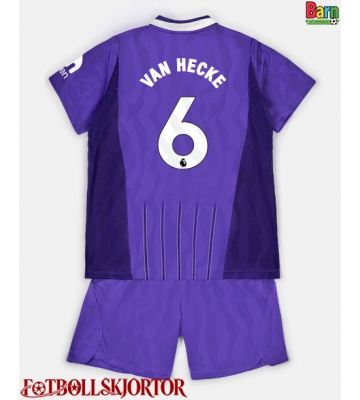Tottenham Hotspur Jan Paul van Hecke #6 Tredje Kläder Barn 2026-27 Kortärmad (+ Korta byxor)